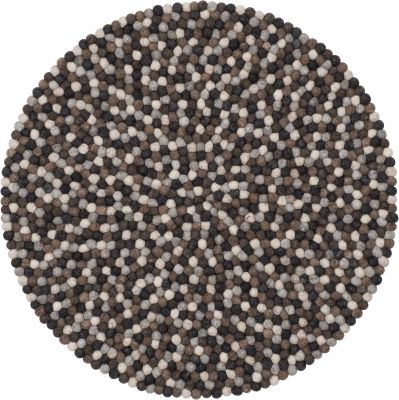 Boules de feutre Tapis rond 140 cm myfelt